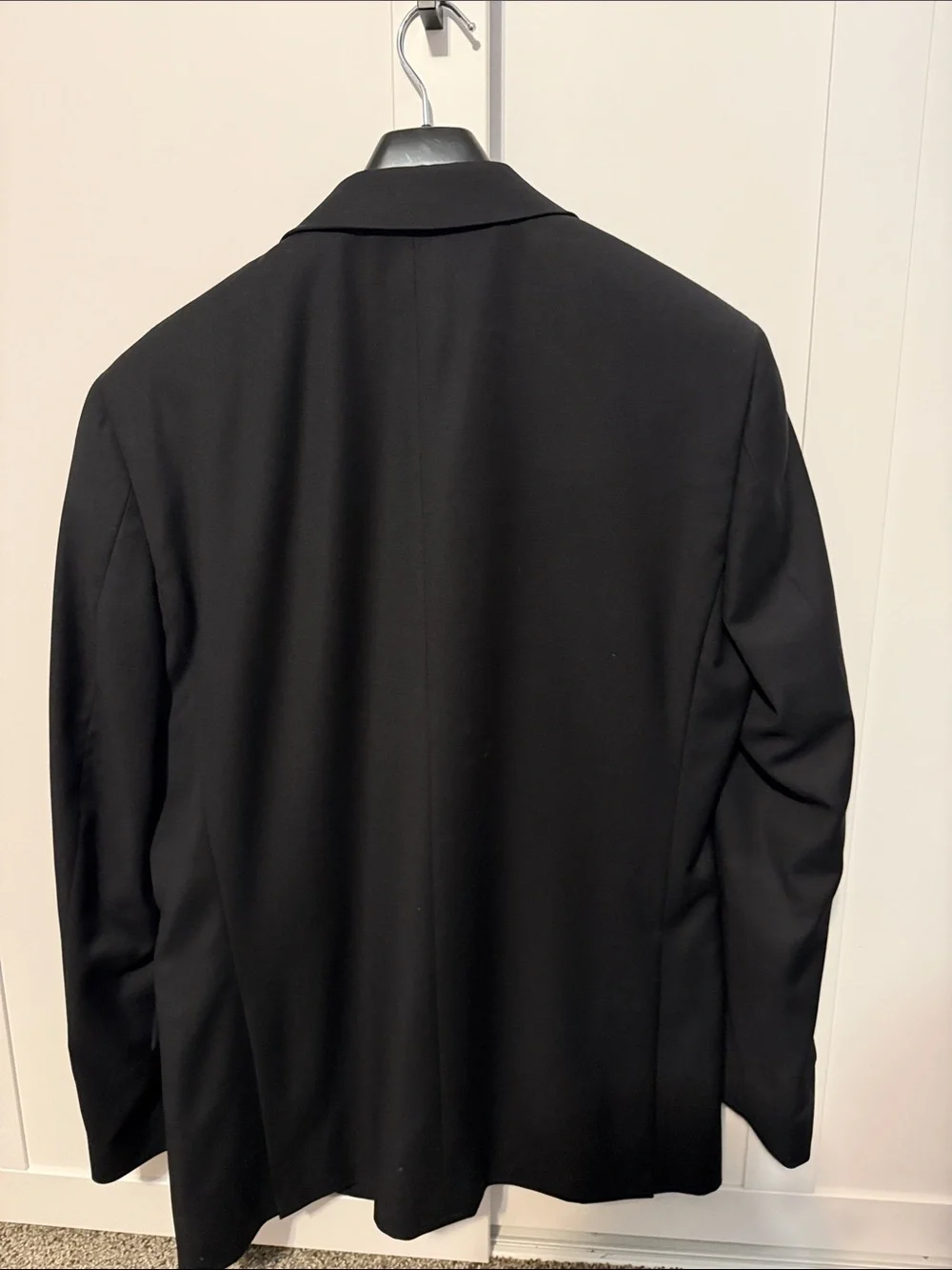 J. Crew Thompson Men's Black Two-Button Suit Jacket - 40R